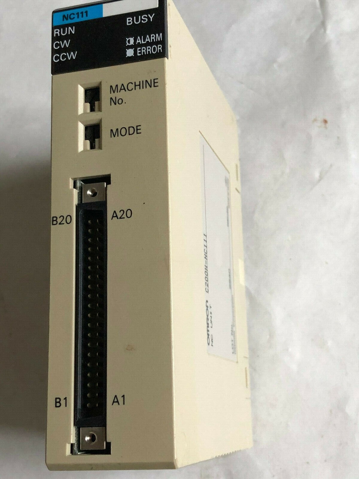 Omron C200h-Nc111,Nc111  Stepper Control 100Khz 1Axis,Er