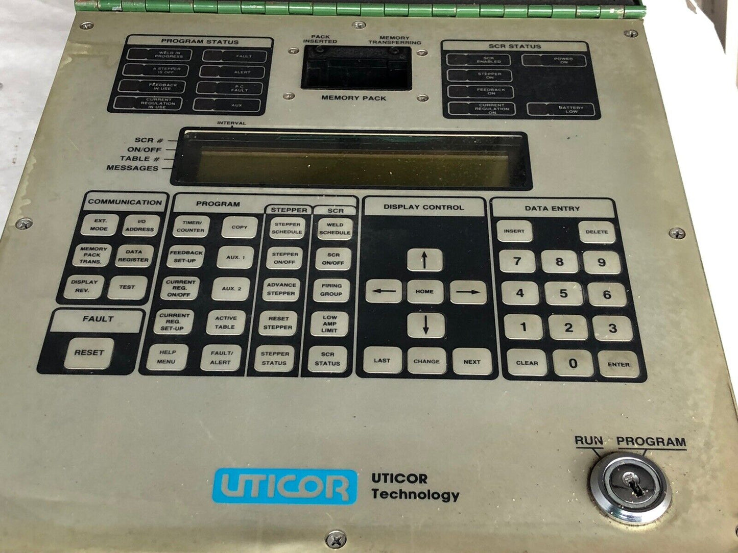 Uticor Technology 58273 Controller,Rs-232C,Rs-422,120 V,Cl