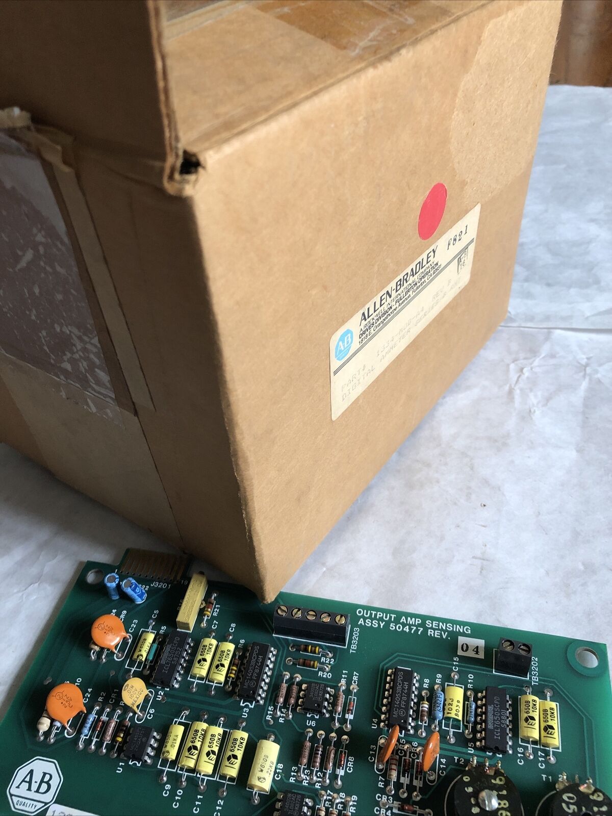 Allen Bradley 1334-Mod-A4,50478,50477 Amp Sensing,Display Ammeter 1334Moda4,Fb