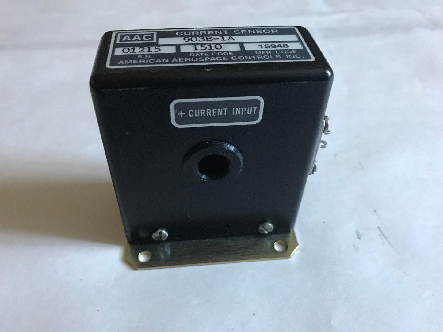 New American Aerospace Controls 903B-1A Current Sensor,Aac 903B1a ,Sh