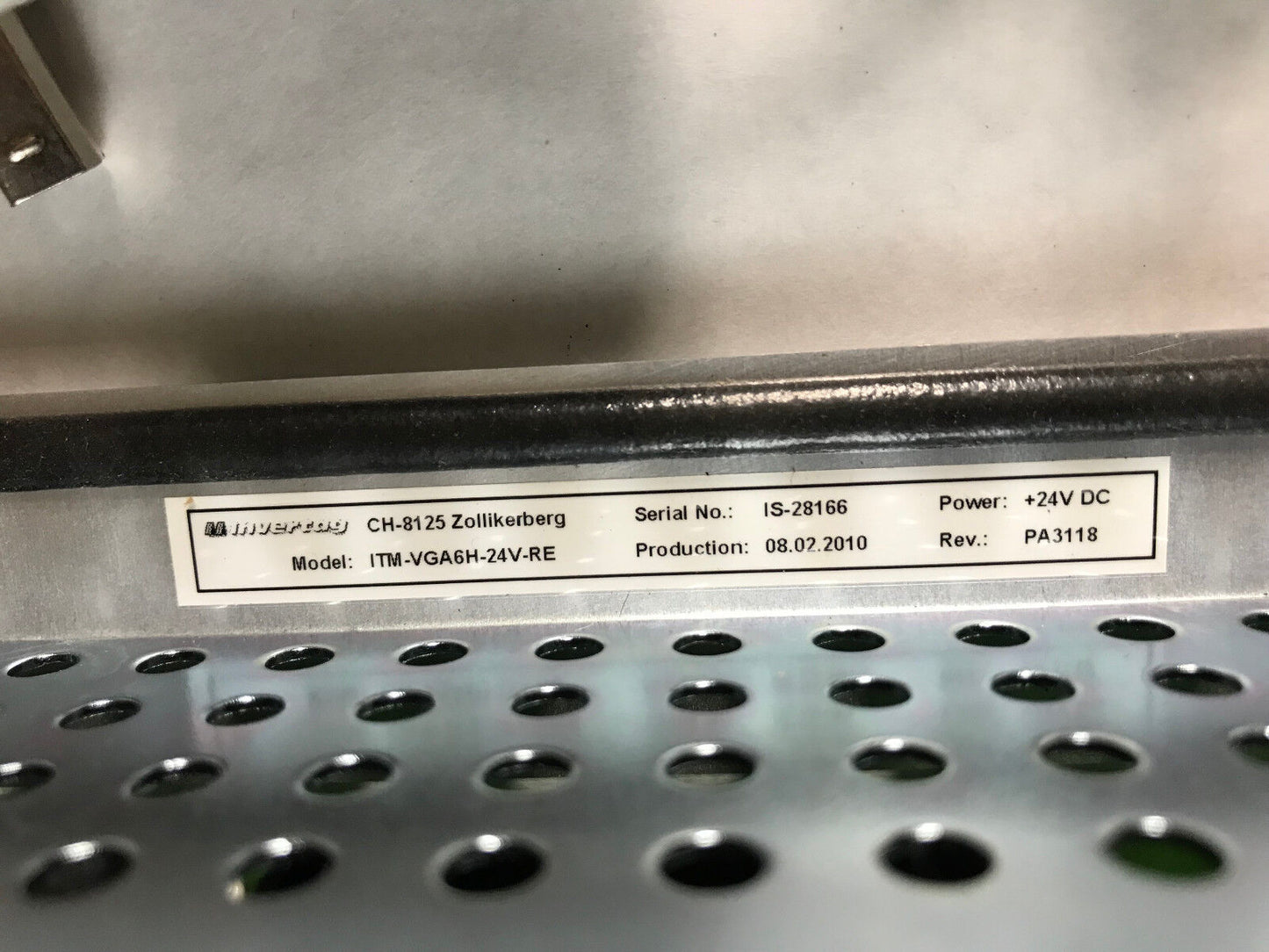 Invertag Itm-Vga6h-24V-Re Display Panel Steris Hamo Ls-2000 Sterilization,Ah