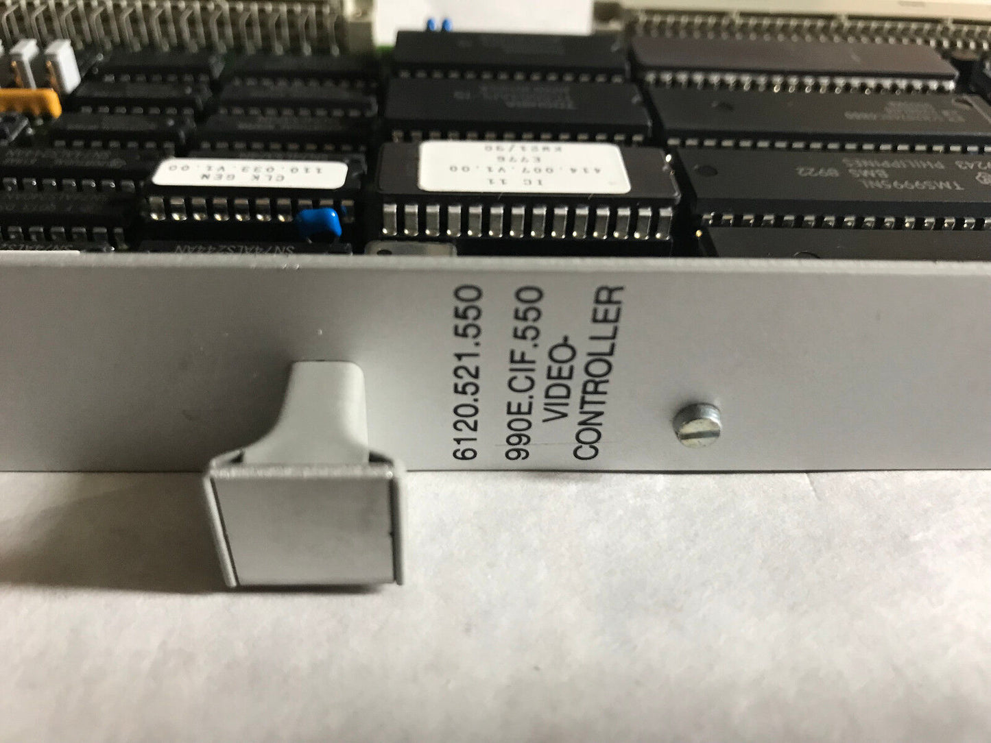 Pretec,Erni, Pcb Board 6120.521.550,  990E.Cif.550 Video Controller,Ag