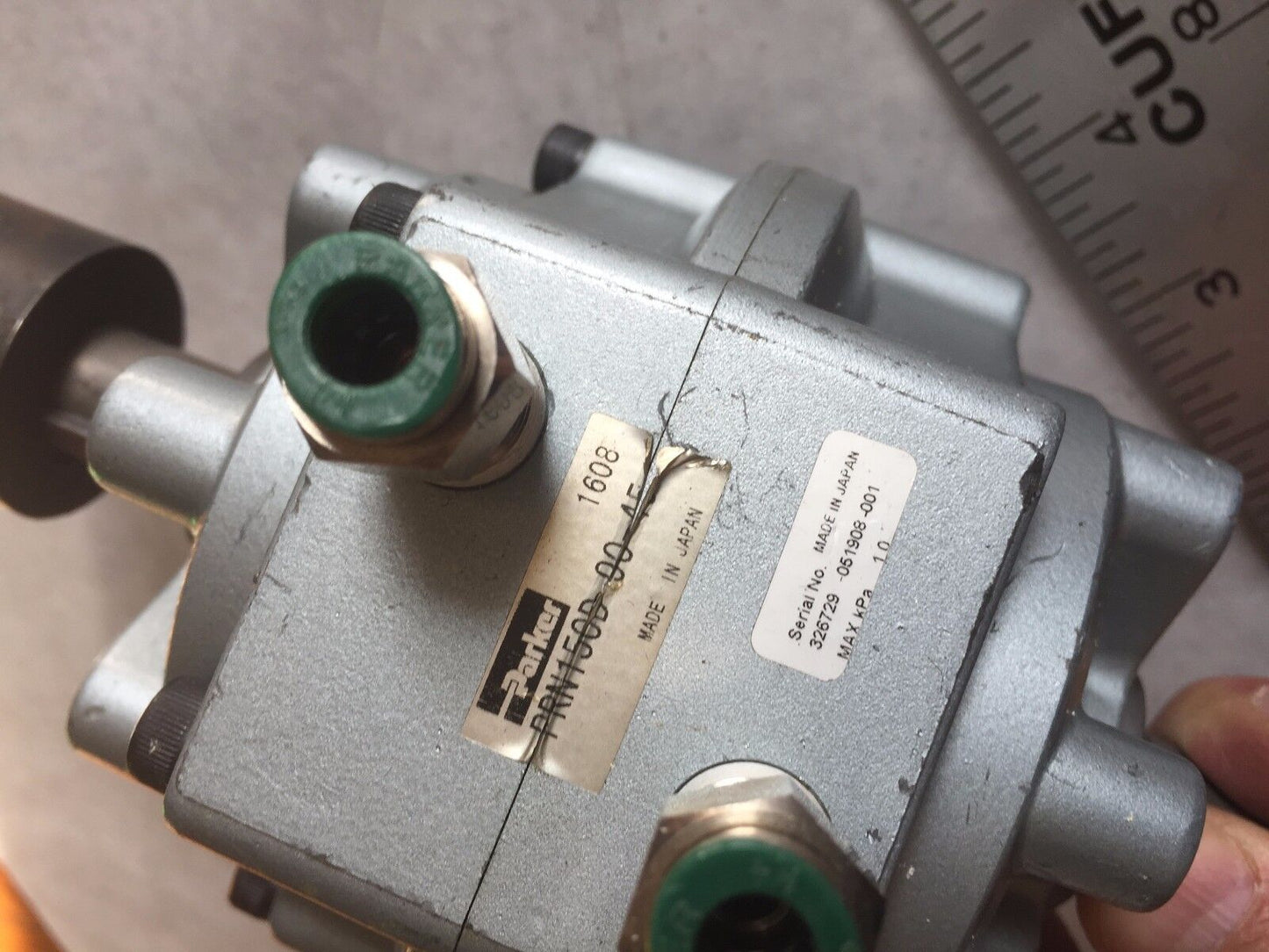 Parker Prn150d-90-45 Rotary Actuator 45-90 Valve  1608,Bd
