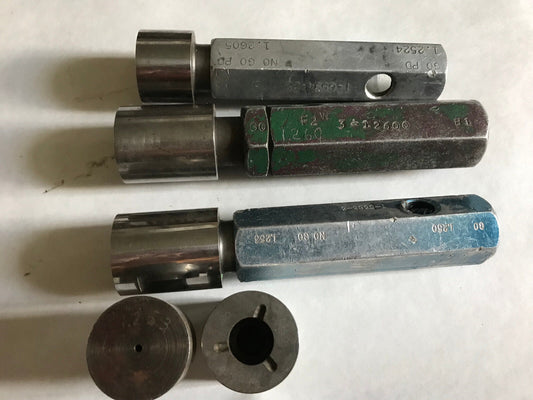 Lot The Pipe Machinery Inspection Gage Go No Go 1.253 1.260 1.253,1.2605,1.26,Et