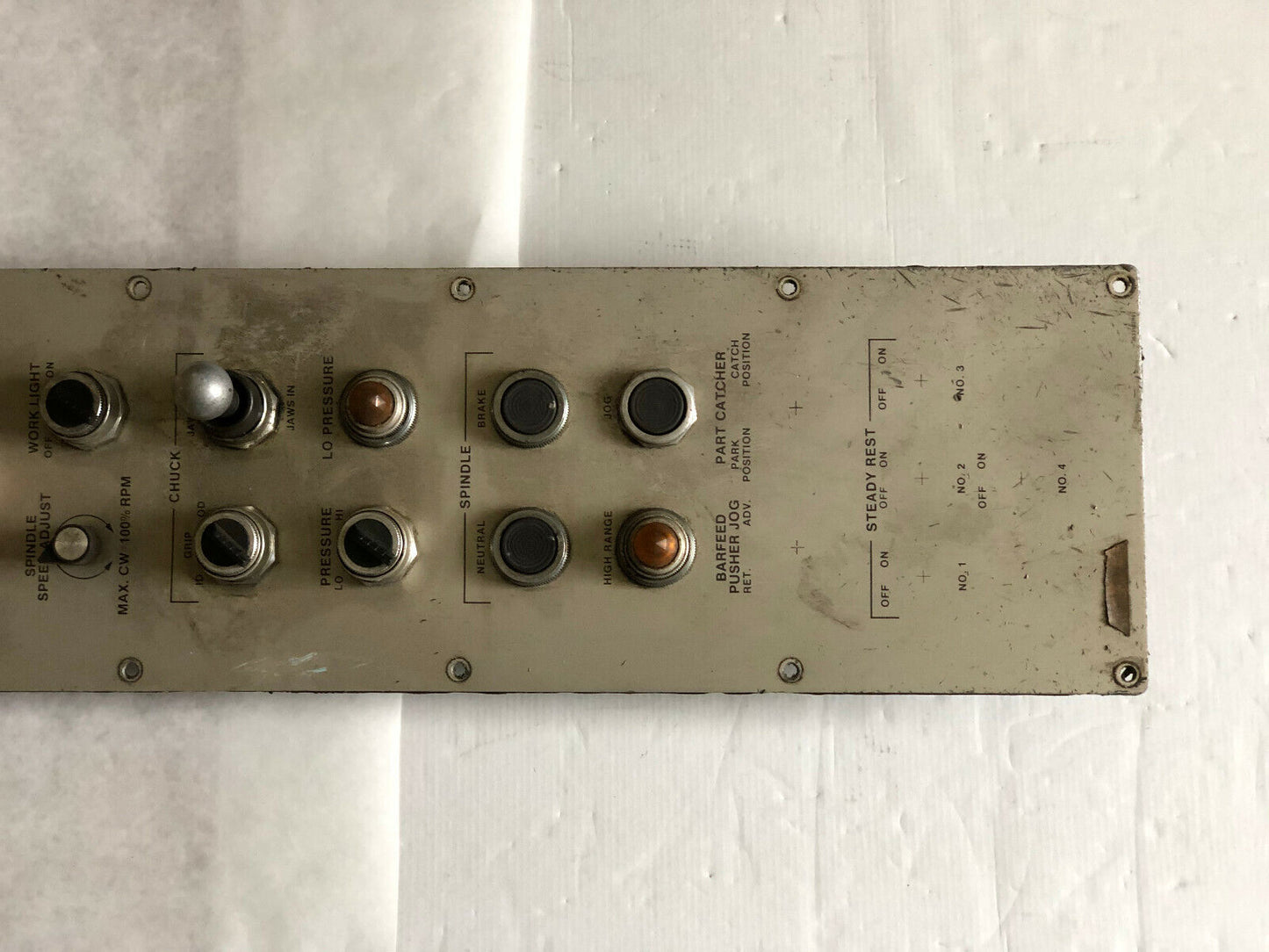 Cincinnati Milacron Cnc Lathe Operator Interface Panel,9001 K35 Joy Stick,Hc