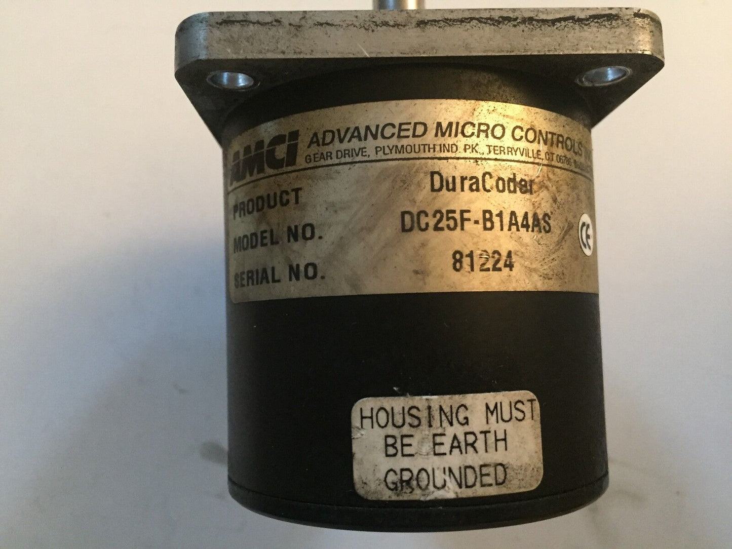 Amci Dc25f-B1a4as Duracoder Encoder, Shaft Diameter: 3/8",Encoder,Si
