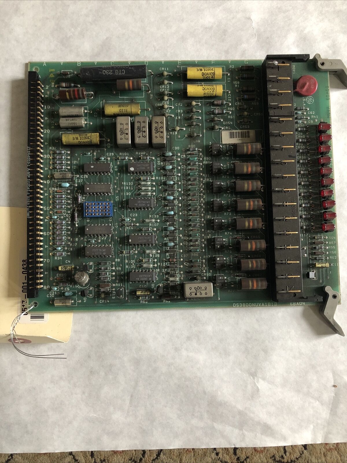 General Electric Ds3800nuva1b1b,Ge Ds3800nuva1b1b 6Ba04,Nuva Board,Bl,Bx