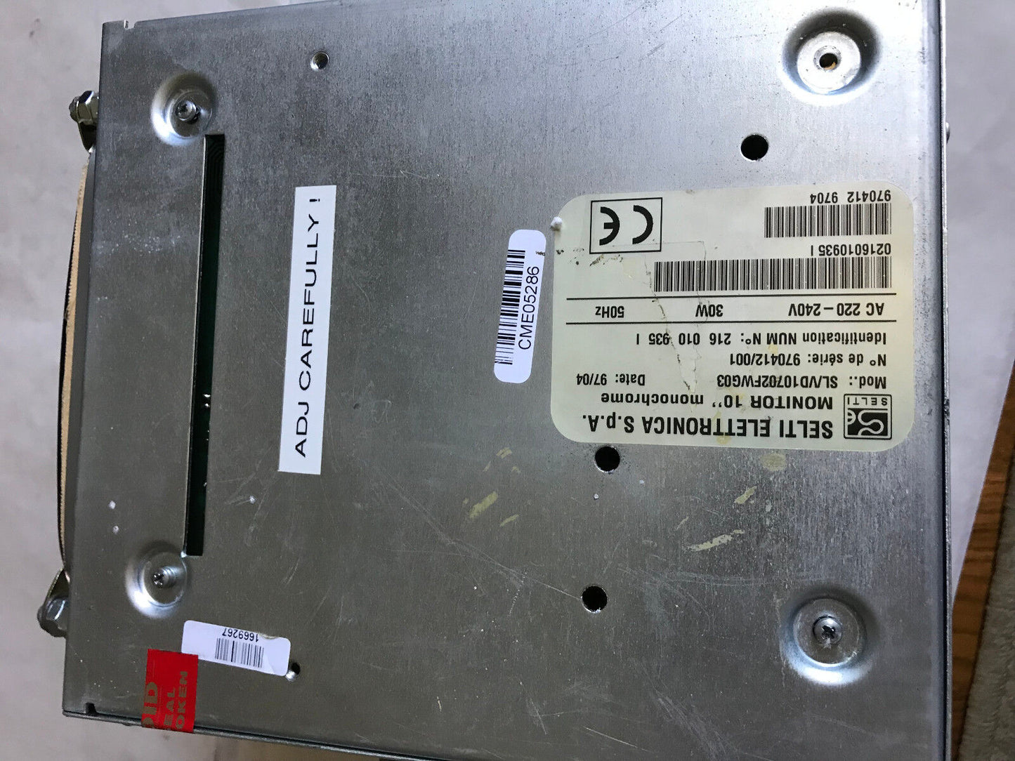 Selti Sl-Vd10702fwg03 10' Operator Interface,220-240Vac Monitor,Elettronica,Ax