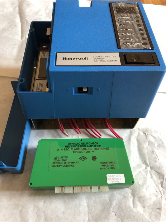 Honeywell Bc7000l1000 Microcomputer System R7247c1001 Dynamic W/ Base 97-1418,Dg