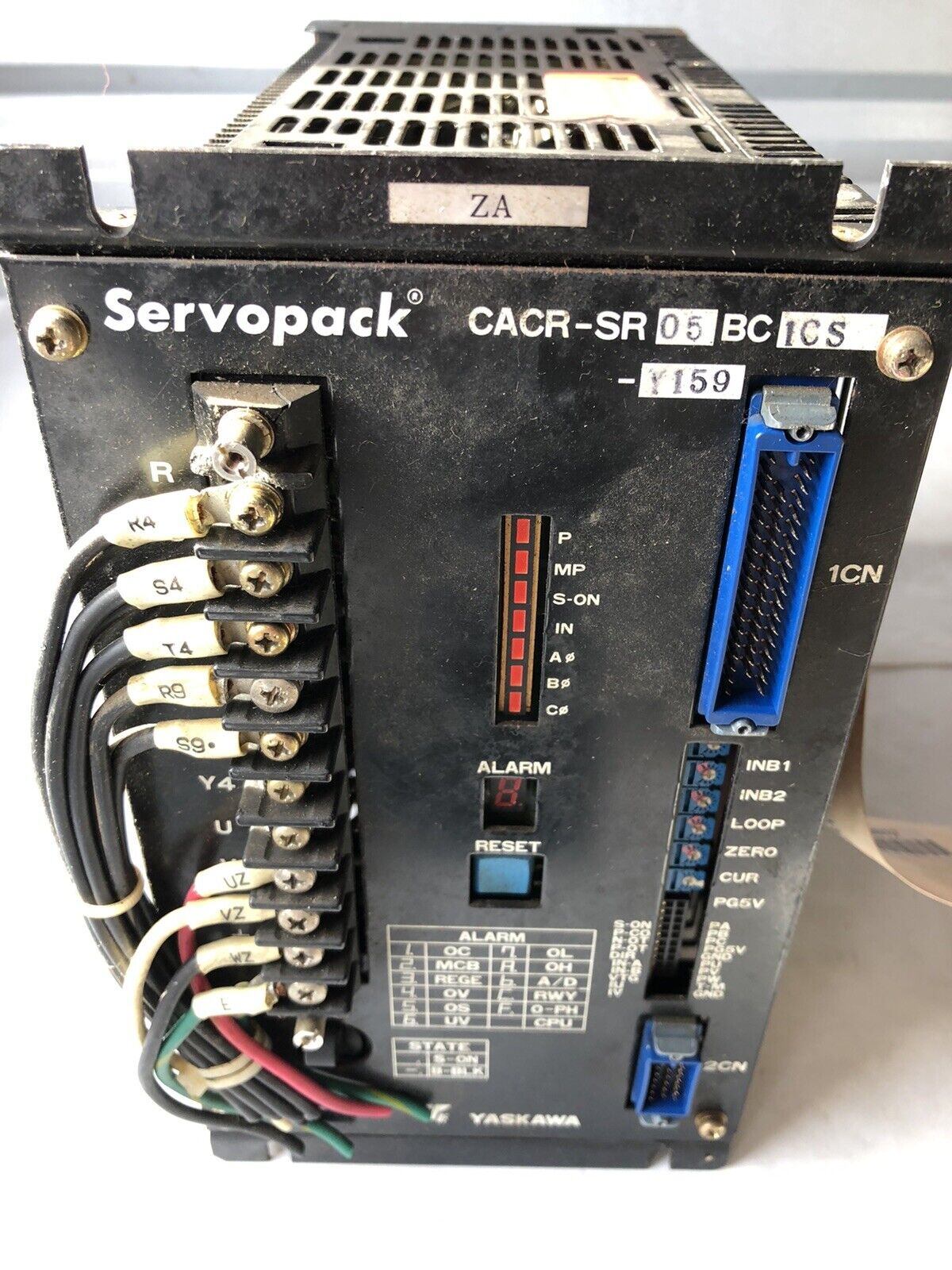 Yaskawa Cacr-Sr05bc1cs-Y159 Servopack Servo Drive,Cacr-Sr05bcics,Cactus-Sr,Ac