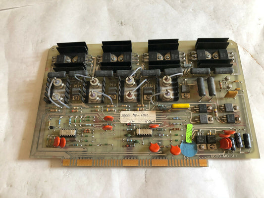 Ideal 6000-Md-V7,Servo Md-6012,50 6000-Md-V7,6012 Servo Equipment Board,Sa
