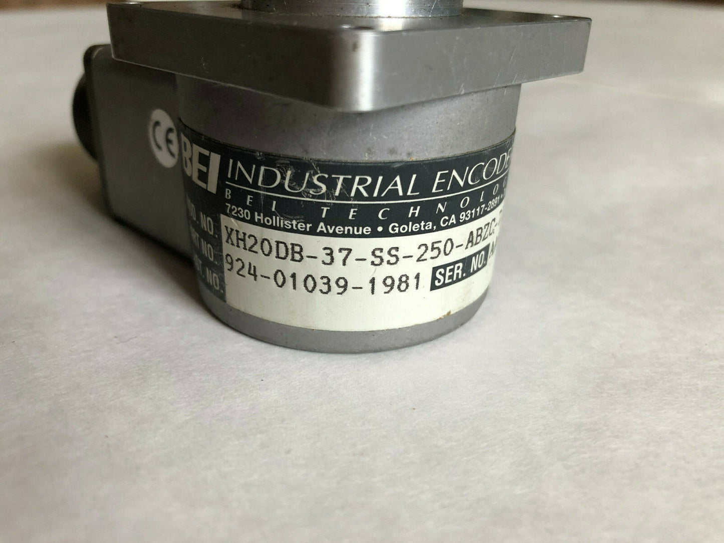 Bei Industrial Xh20db-37-Ss-250-Abzc-7272-Sm18-24V,924-01039-1981 Encoder,Sl