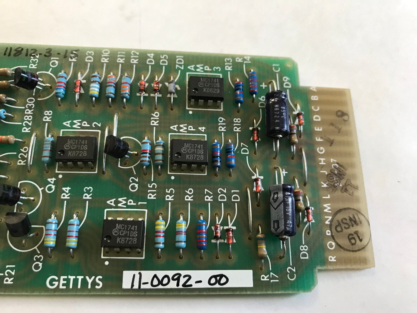 New Gould Gettys 11-0092-00,11-0092-100 Servo Control Board,Sd