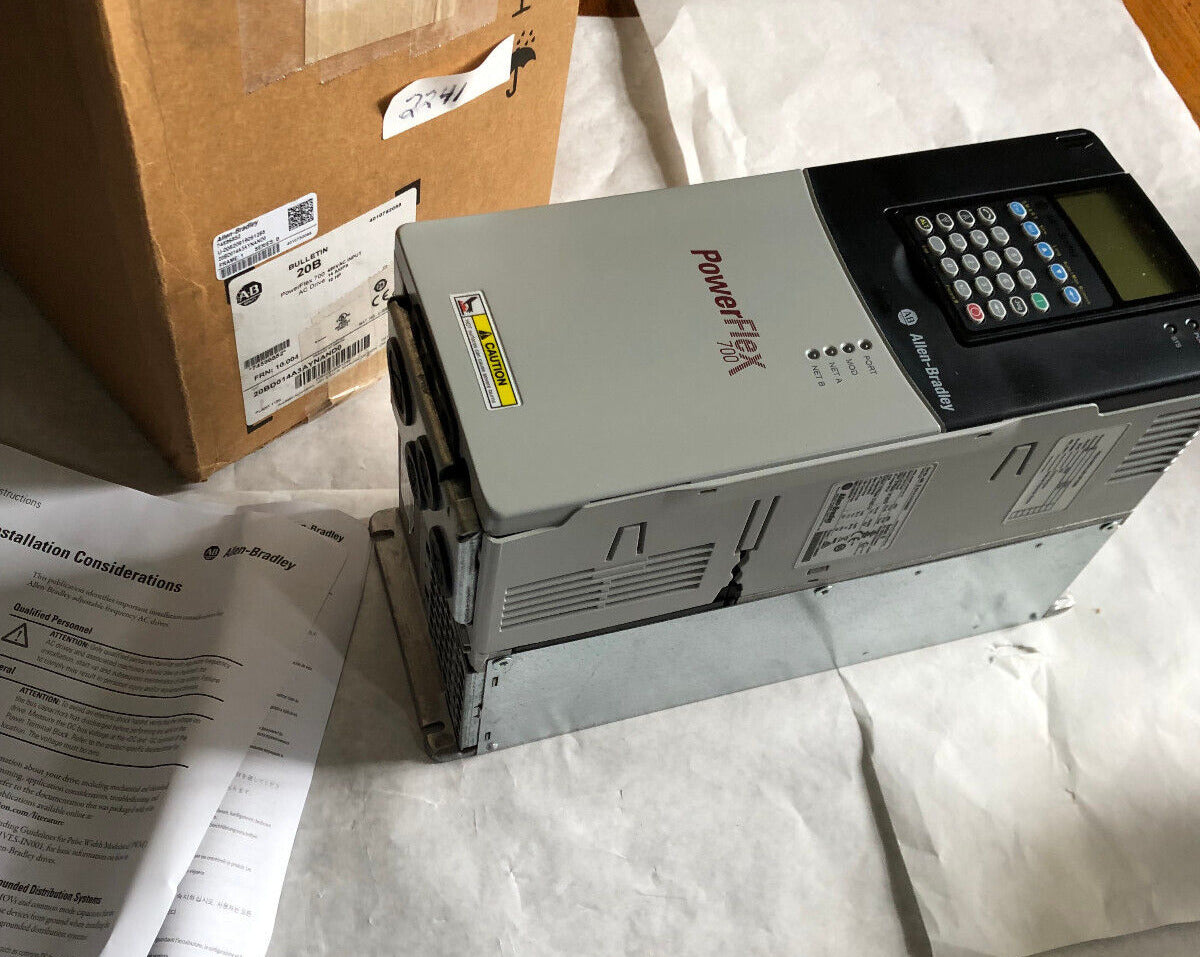New Allen Bradley 20Bd014a3aynand0 /B Powerflex 700 Ac Drive 480V 14Amps,10Hp,Ay