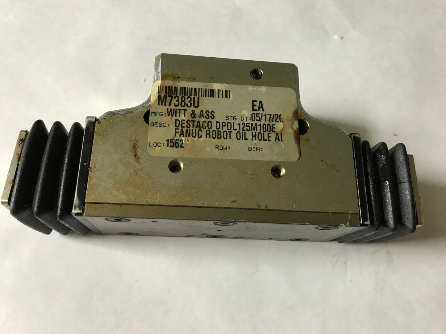 Destaco Dpdl125m100e,Dpdl125m100ev,Direct Connect Parallel Gripper,M7383u,Ae