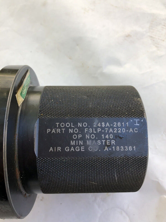 Air Gage Bore Setting Ring A-183361,24$A-2611,F3lp-7A220-Ac Min Master,Te