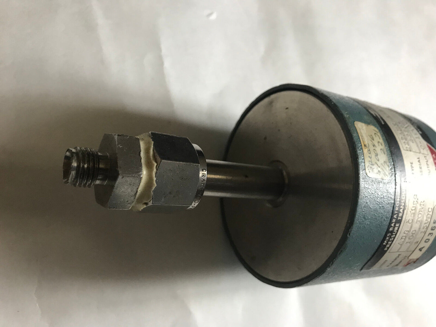 Mks 222Ahs-A-B-100 Pressure Transducer 100 Torr Type 222,Abs Gage,Sh
