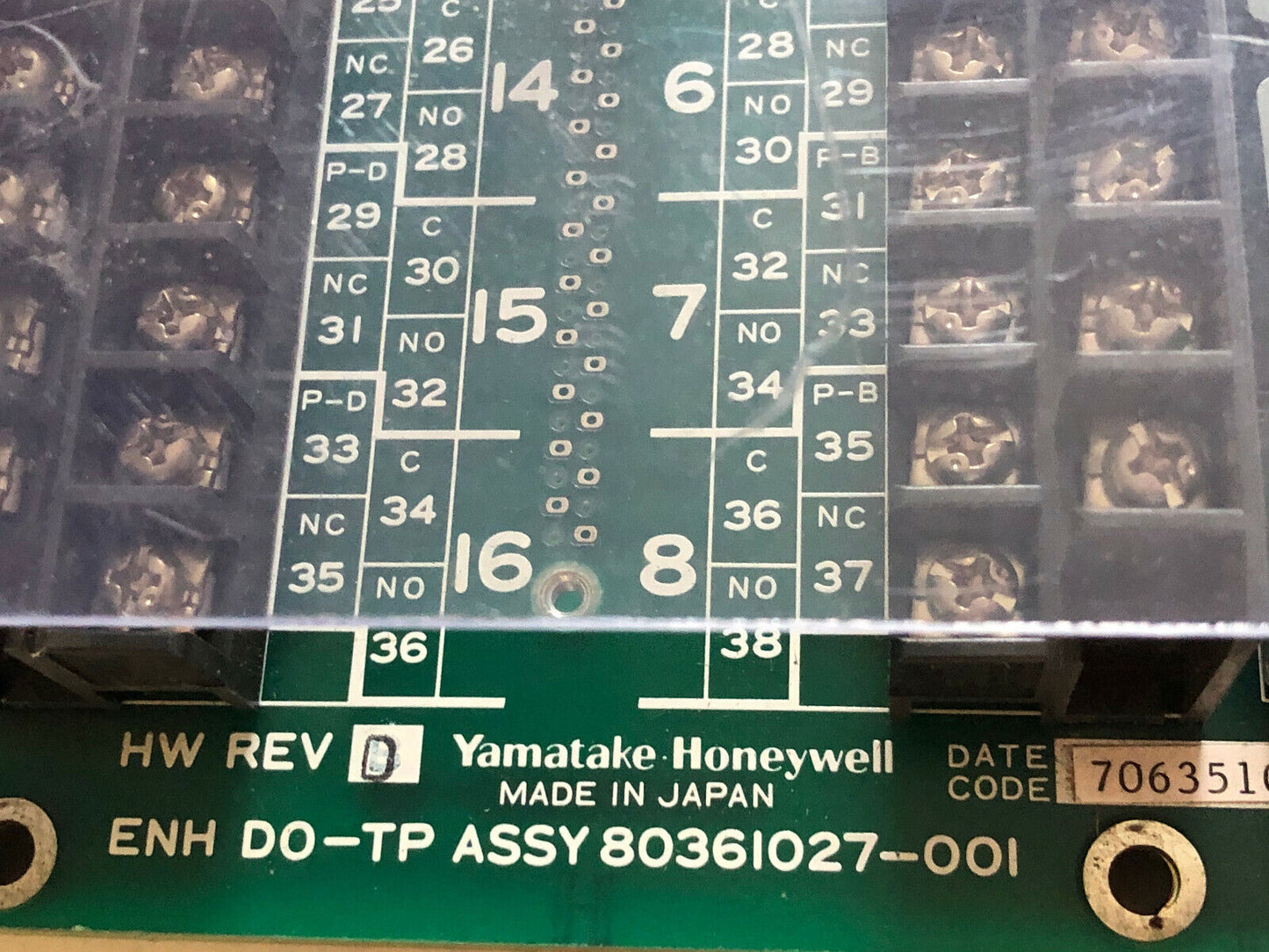 Honeywell Jetp00,80361027-001 Yamatake Enh Do-Tp Digital Output,Aj
