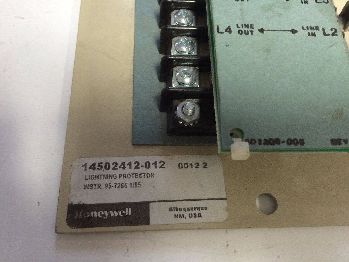 New Honeywell 14502412-012 Lightning Protector,Honeywell 14502412,An