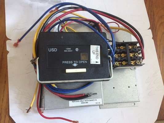 Usd 15660,60A-600,Bard Ehwh24a-C06,15660-3,8402-095 Heat Pump Heat Strip Base,Eq