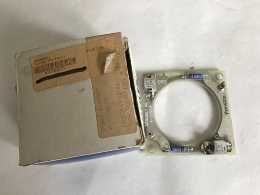 Kohler Assembly A-228215 Foil 228214 Lot 94042270 Board K228215,Sc