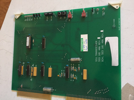Valmet Automation 533 101 406 Rev.F,523 101 406, Siu Transceiver ,Cs