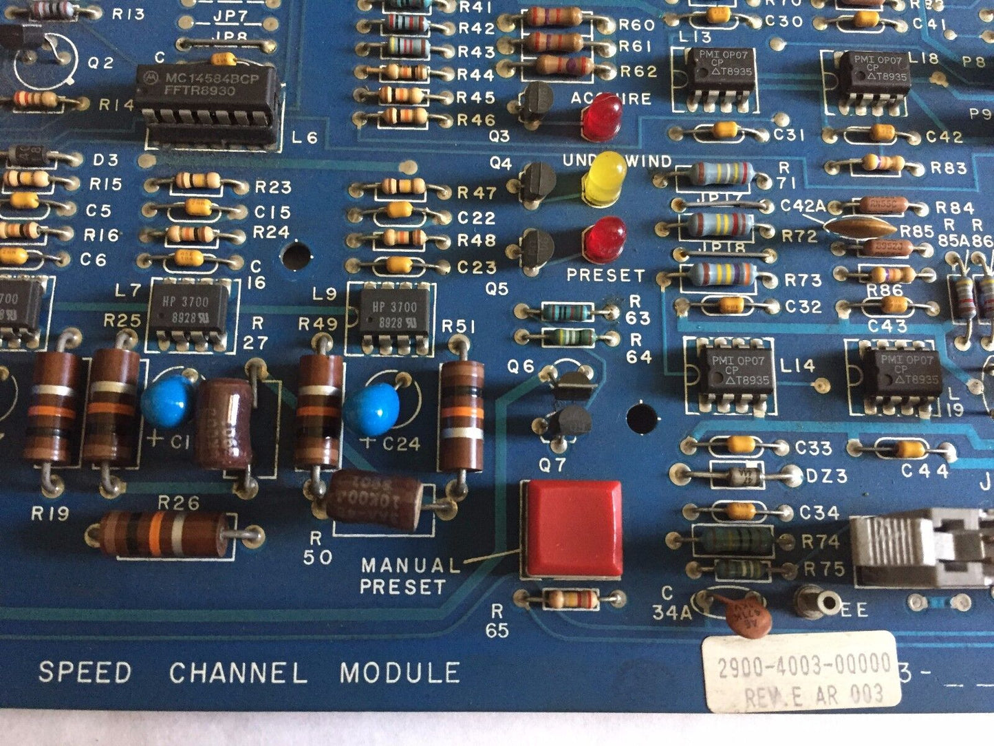 Emerson 2900-4003-00000,2900-2003,2900-4003 Speed Channel Module,Br