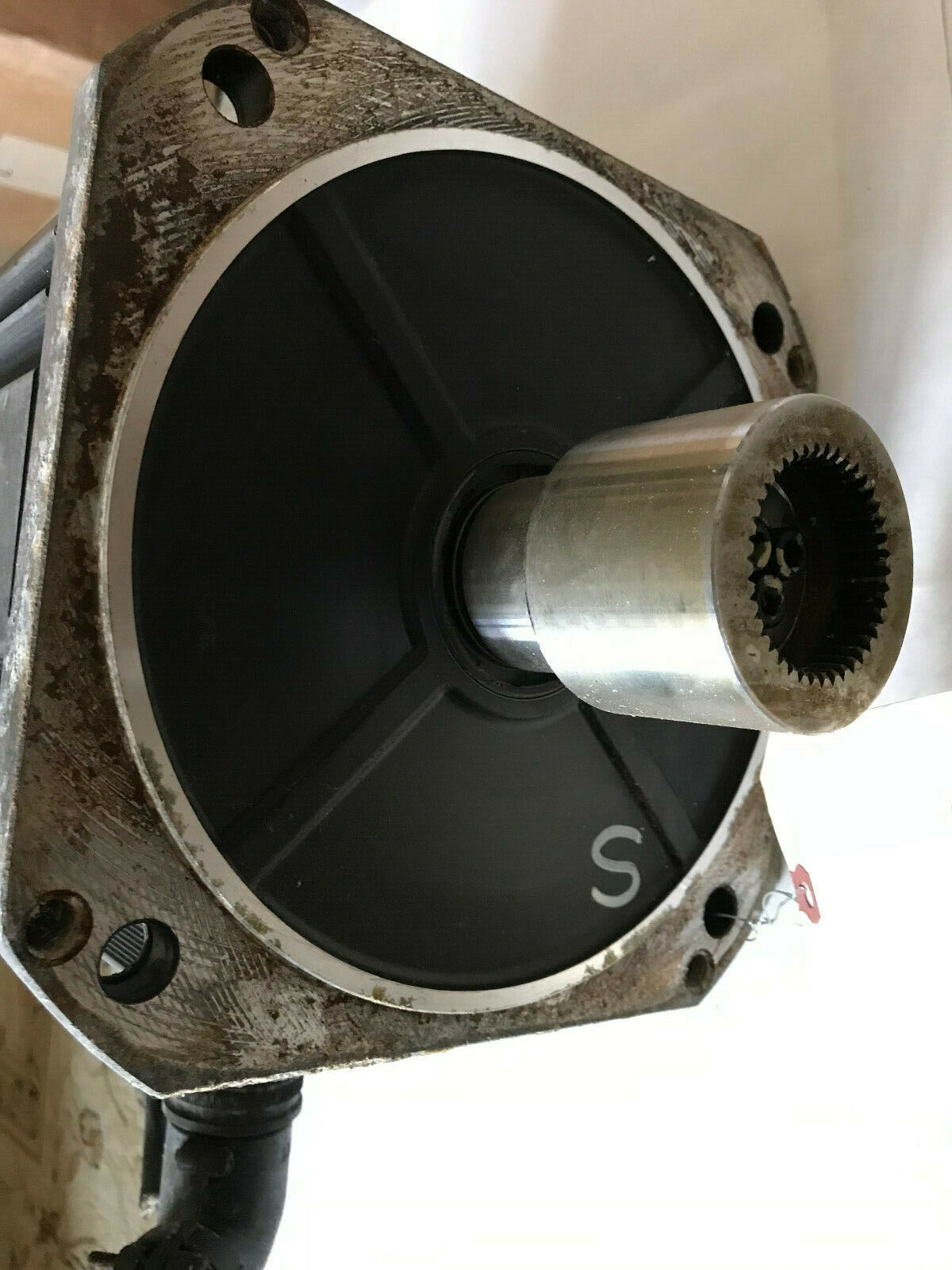 Nachi Mfm452h4v Ac Servo Motor. 4.5Kw, 2000Rpm, 21.5Nm,Sn