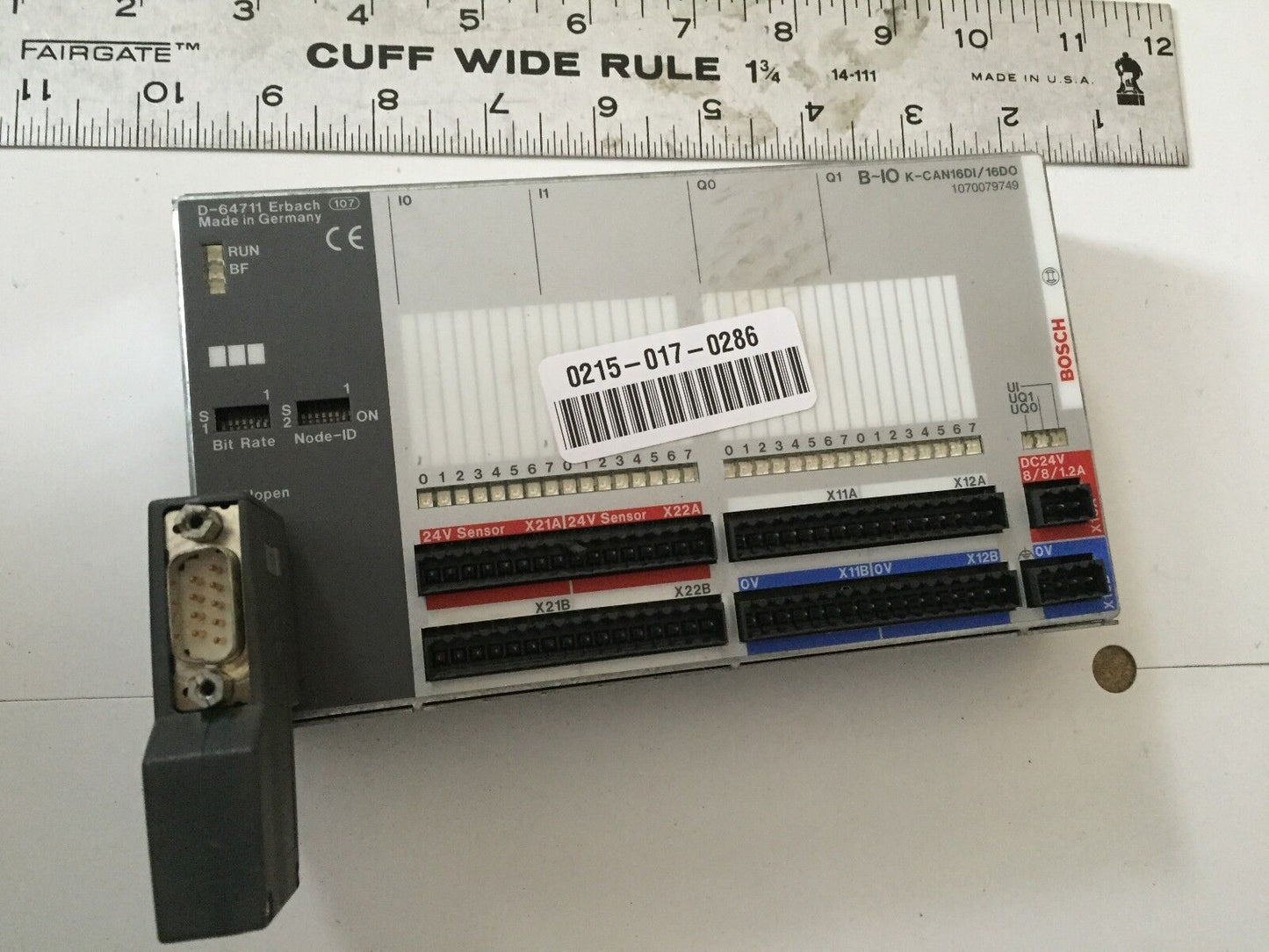 Bosch B~Io K-Can16di/16Do,D-64711,1070079749 Motor Controller,Erni Can X71,Er