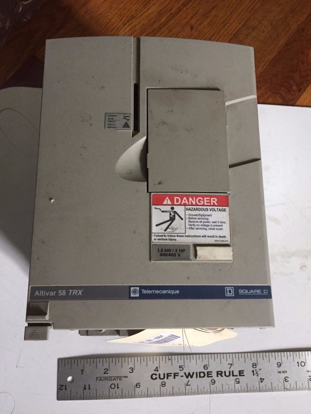 Telemecanique Altivar 58 Trx Aqtv58 Ac Drive,Square D Altivar 58 Trx 2 Hp,3Ph,Cs