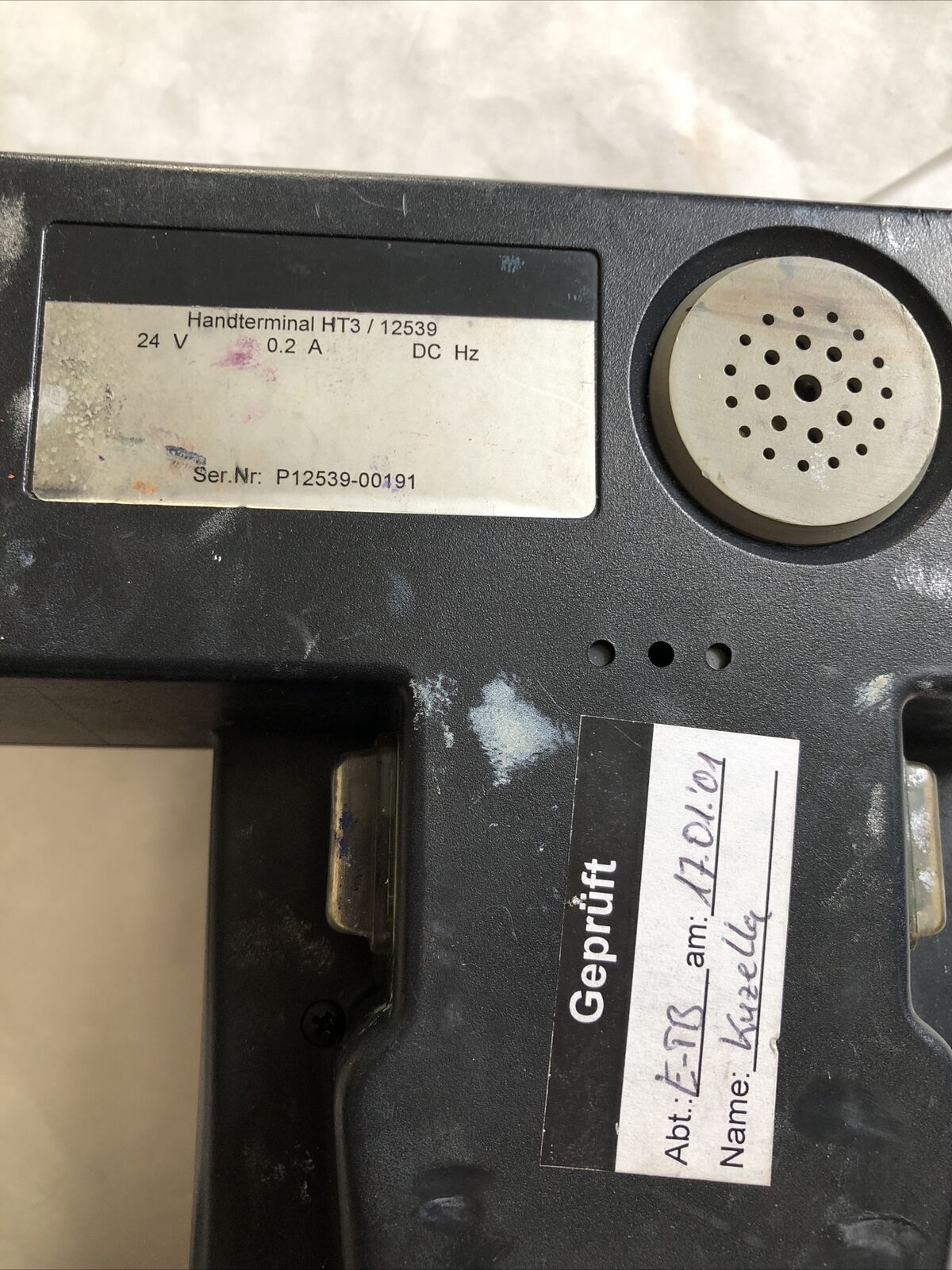 Kammann Handterminal Ht3/12539 Teach Pendant/Robot Controller,Ht3 12539,24V,Dg