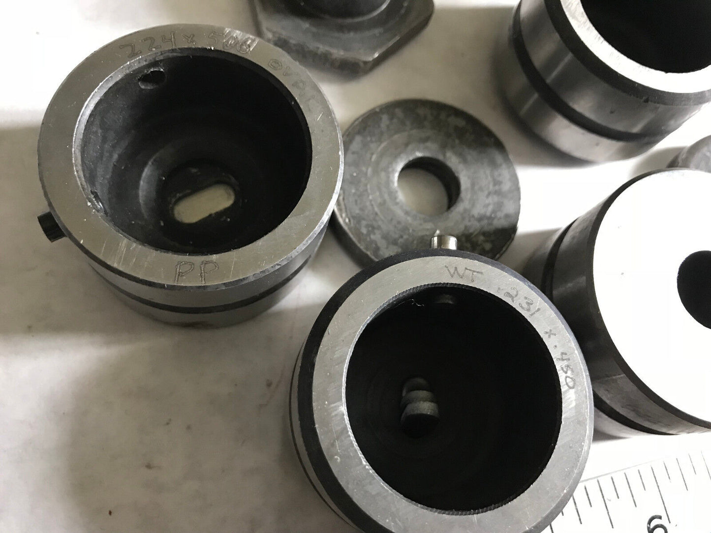 Lot Strippit Obround Punch Dies Various Size 224X506,231X450,321X229,224X443,Eq