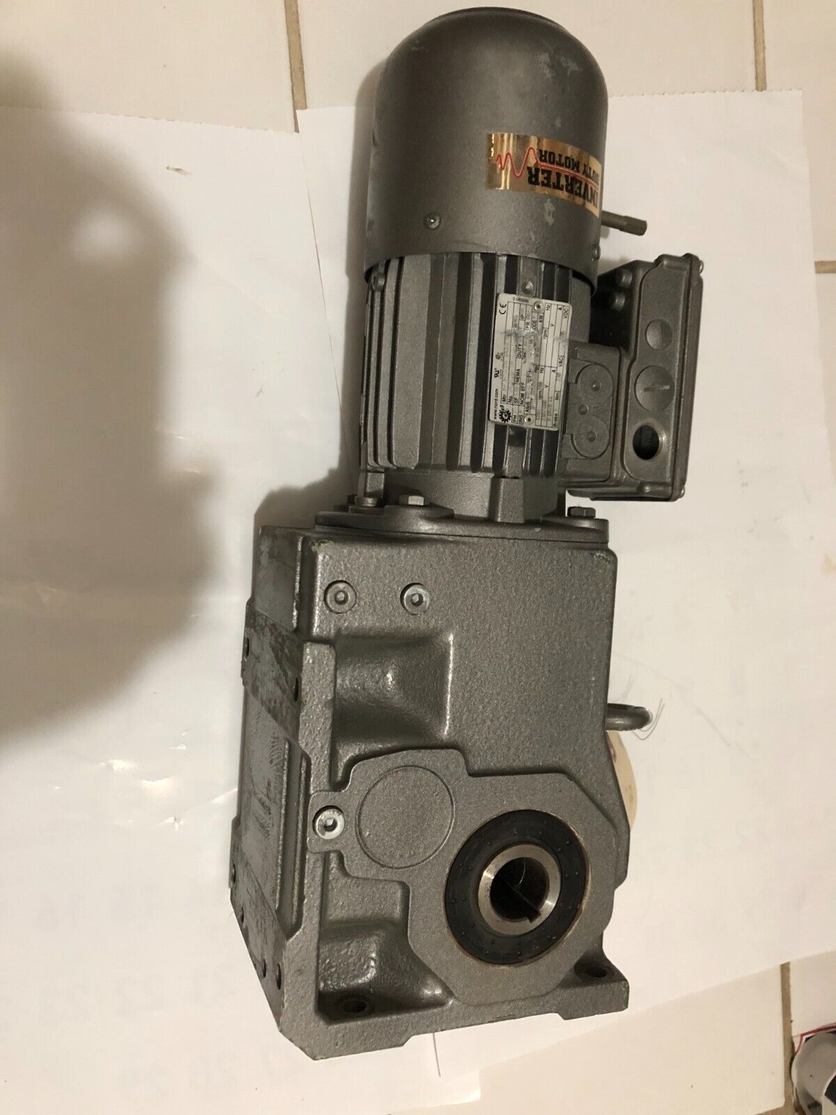 Nord 9012.1Ax-63 S/4 Cus B Re5 Hl Motor ,Gear Reducer 63 S74cus Bre5 R,Sm