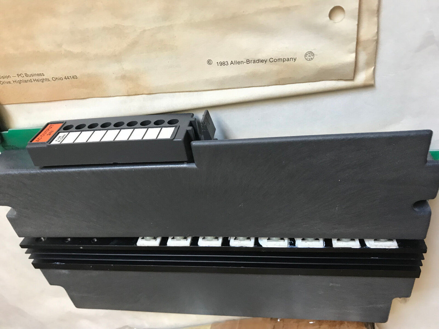 Allen-Bradley 1771-On,Allen-Bradley 1771-0N (24V) Ac Output Module,1771-0N,Sr