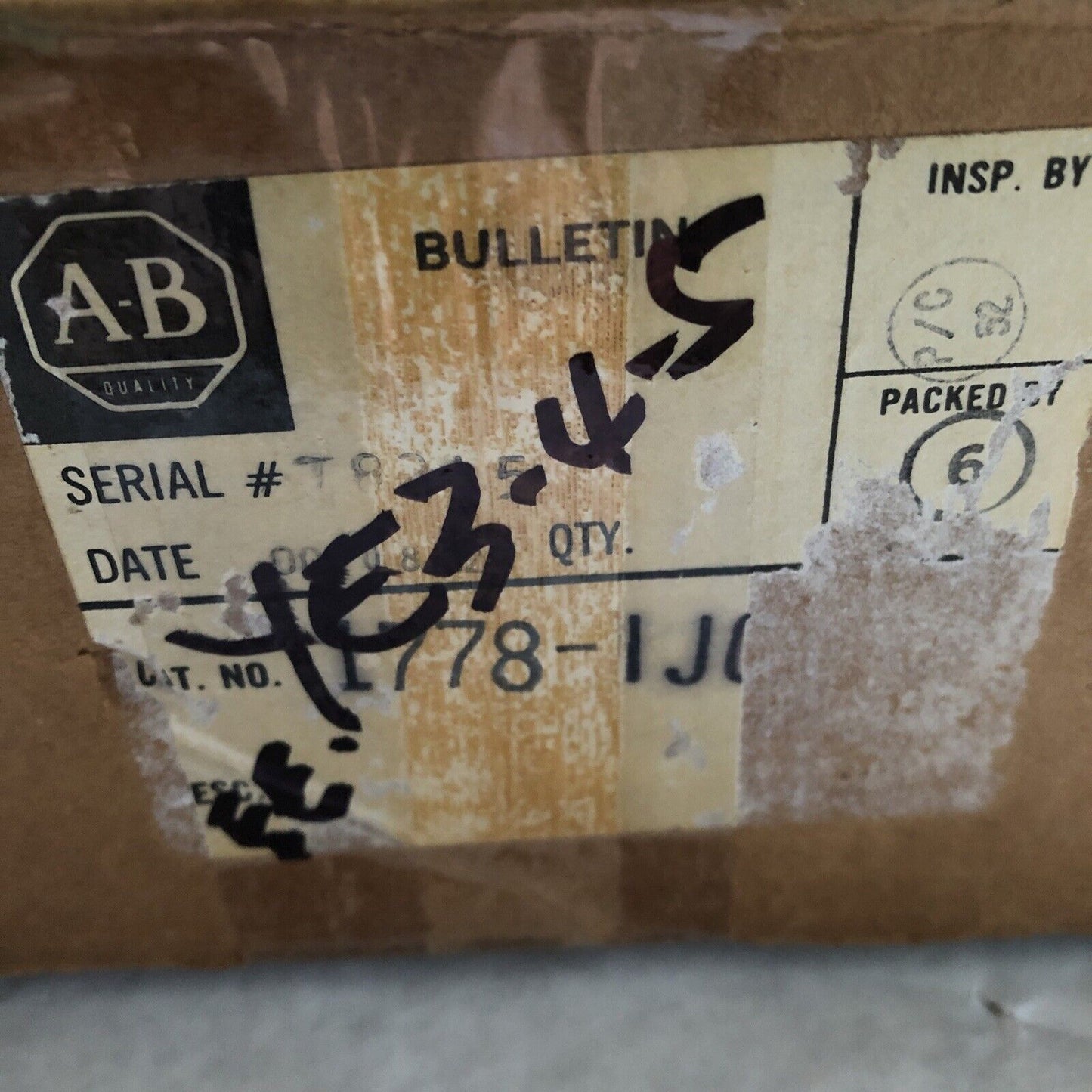 New Allen Bradley  1778-Ijc Encoder/Counter Module 5Vdc 1778Ijc,Ee