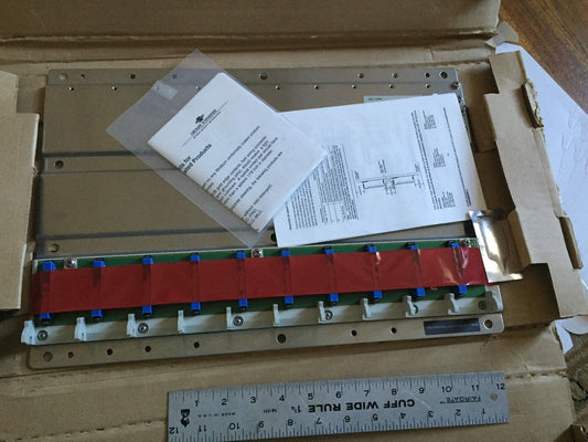 New Gould Schneider 140 Xbp 010 00C Backplane 10 Slot With Conformal Coat,Ba