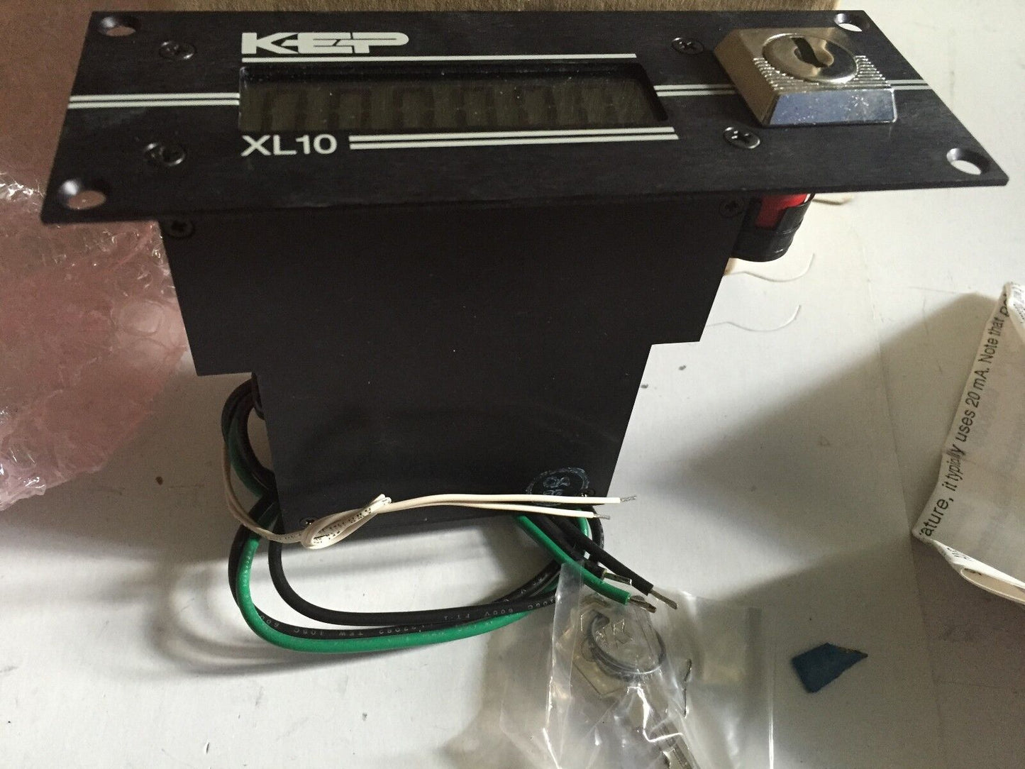 New Kep Xl10, Xl10p2hdpxbl, P2hdpxbl Counter 6Digit Display,Ec