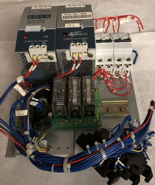 Fanuc A05b-2401-C311,A20b-1007-0540/01A,Sdn 4-24-100 I/O Psu Unit,Ee