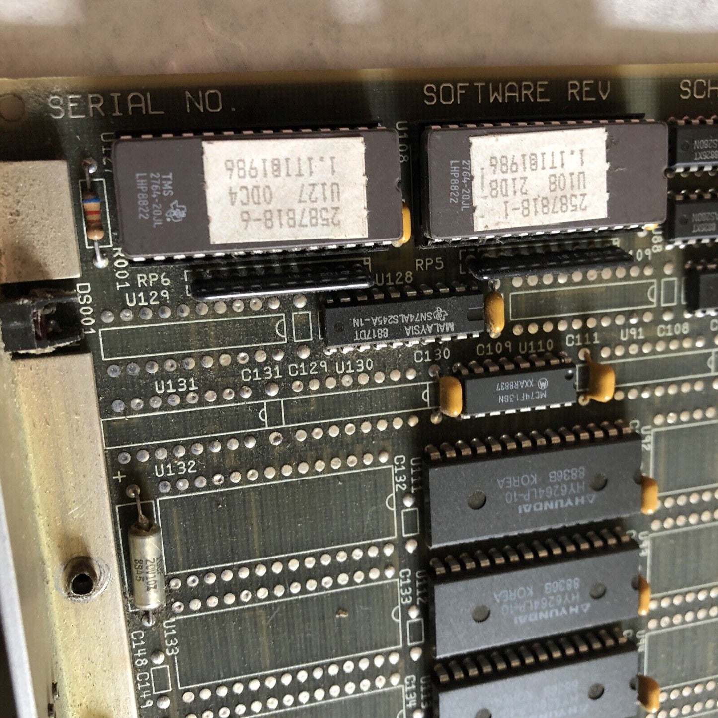Texas 560-2130 Siemens Memory Module Input Board 64K Mem Good,2490133-000,Cr