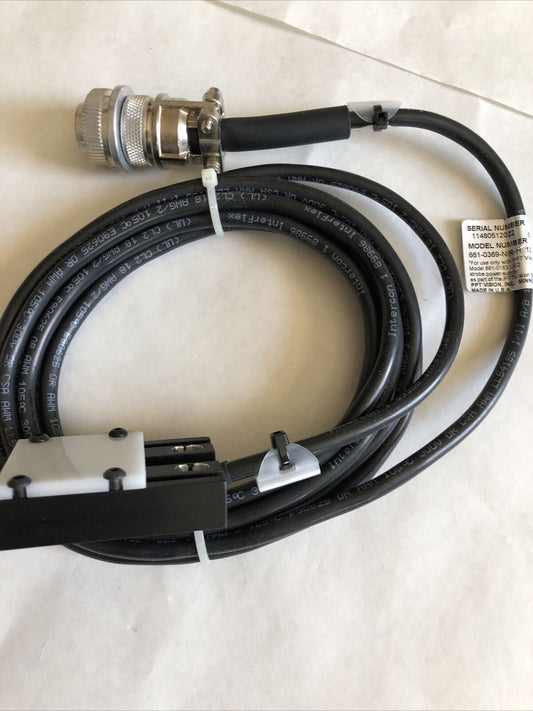 New Ppt Vision 661-0369-Nir-H 12Vdc,7217Vis, Camera Cable Assembly,Df