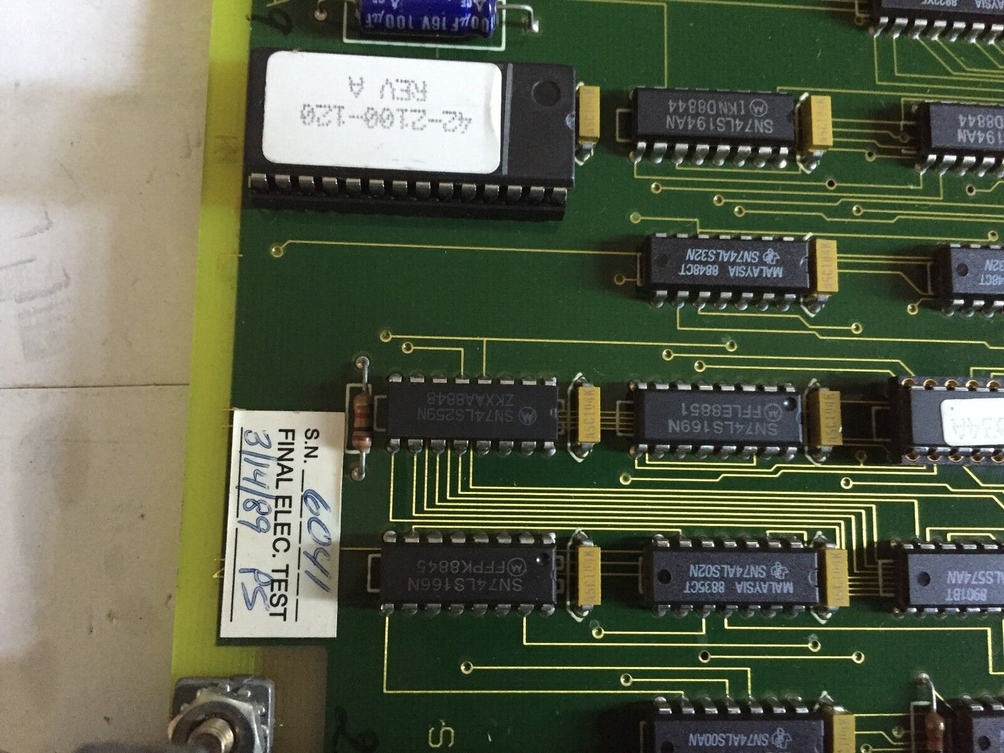 Gould C924 C.P.U.,C916-100 Rev A,Asc924000 Electric Cpu Module,Ee