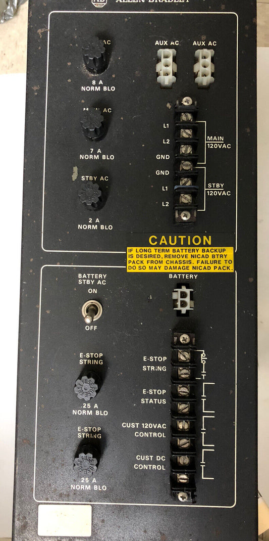 Allen Bradley 8200C1913,820001913,115V Computerized Numerical Control 10Amp,Ev