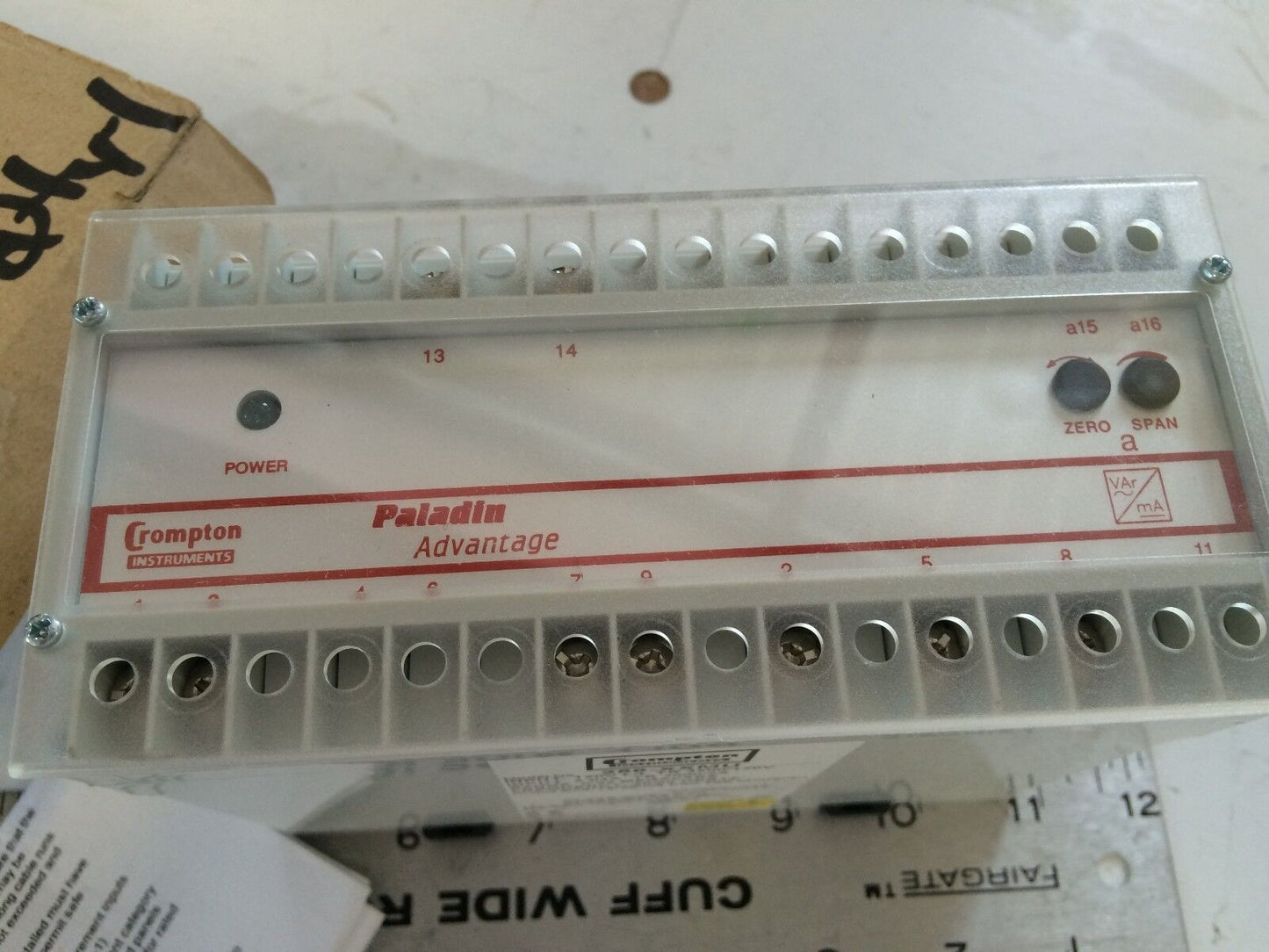 New Crompton 256-Xxmu Paladin Transducer 5.04A 120V,3P,256-Xxmu-Qqhh-C3-A3-Dg,Ee