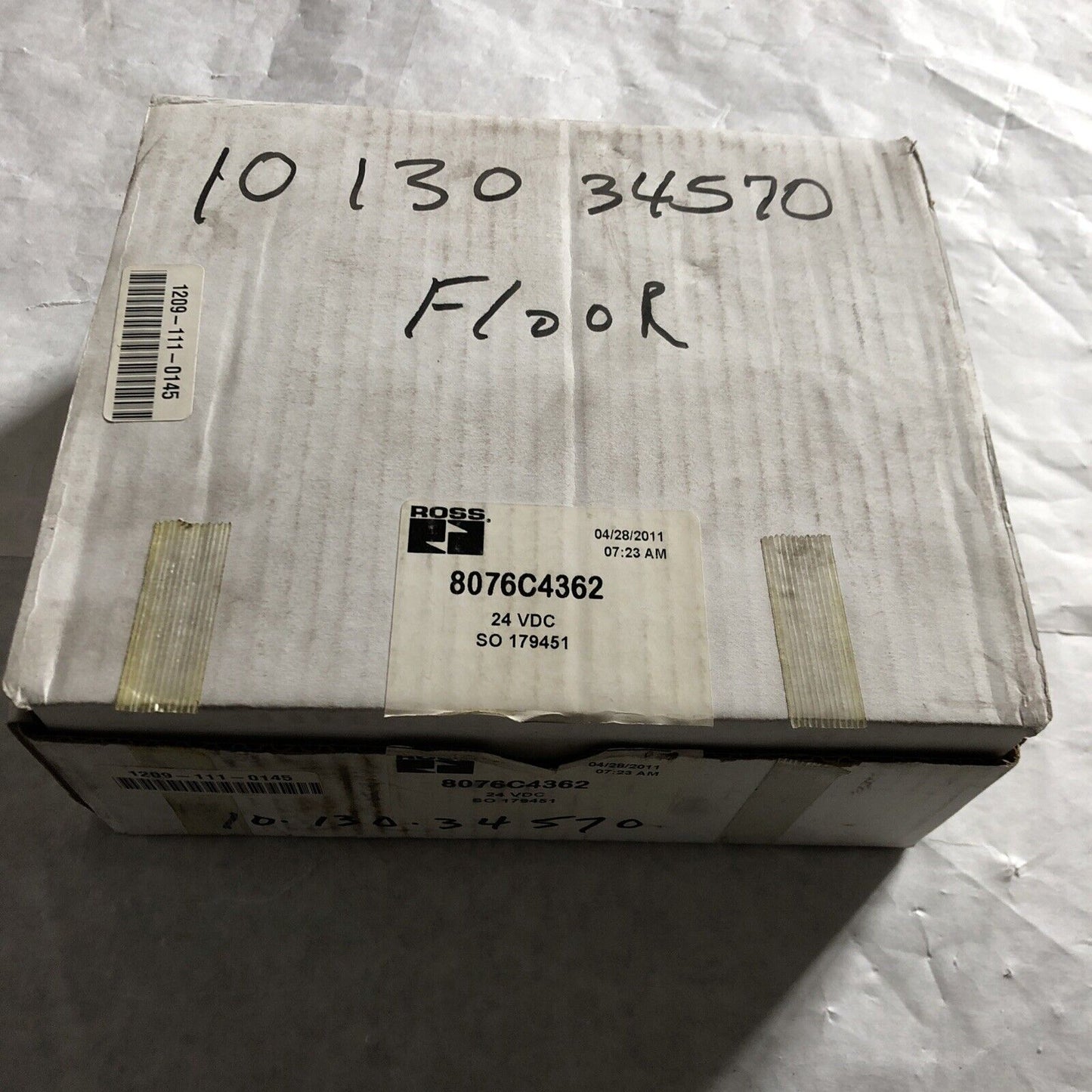 New Ross 8076C4362 Series 80 Solenoid Valve 24Vdc 24 Vdc So 179451,Te