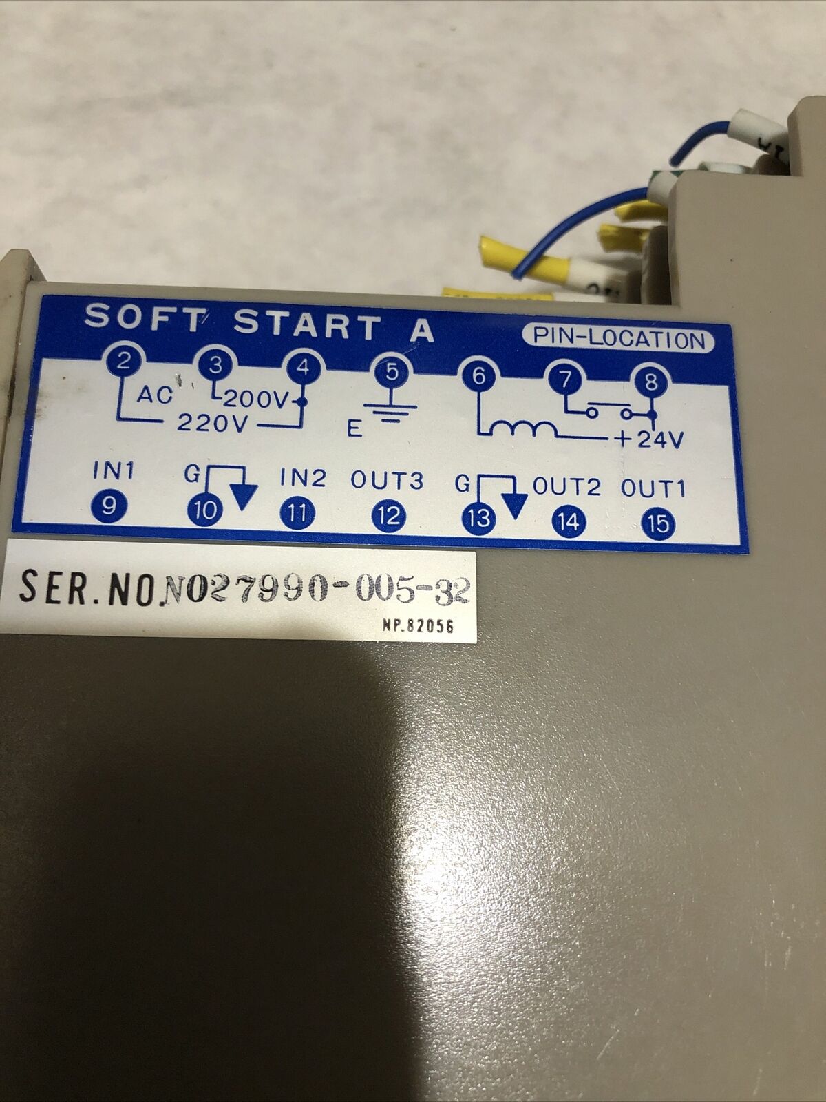 Motor Controller Soft Start Jgsm-01  73051-01,Bf