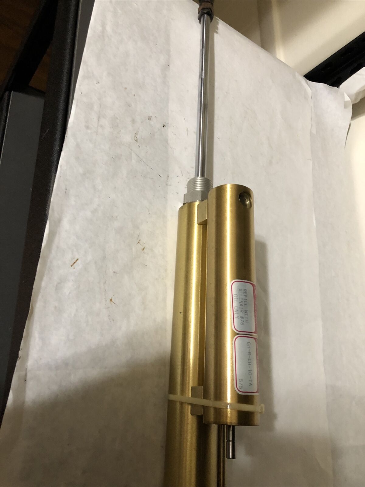 New Allenair #76 Control 10 Inch Stroke Cyl Check Allenair Ch-R-Lh-10-Ta,Bn