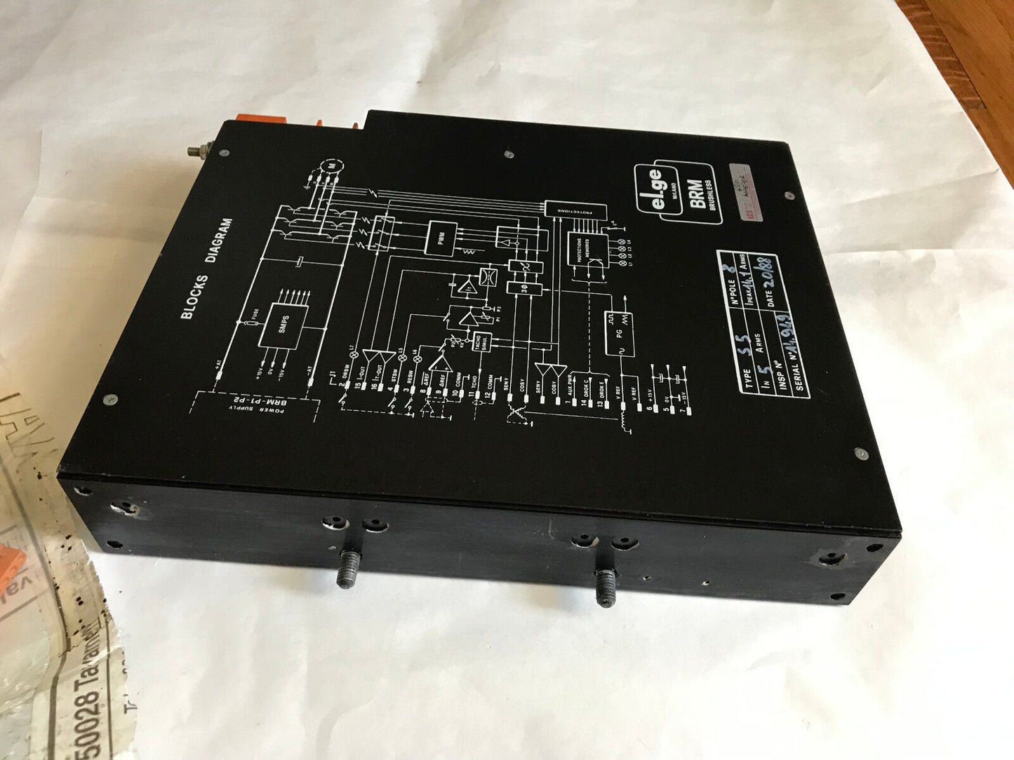 El.Ge Brm Type Brm-S5 Servo Drive,Elge Brm-S Dc Brushless,S5,Sd