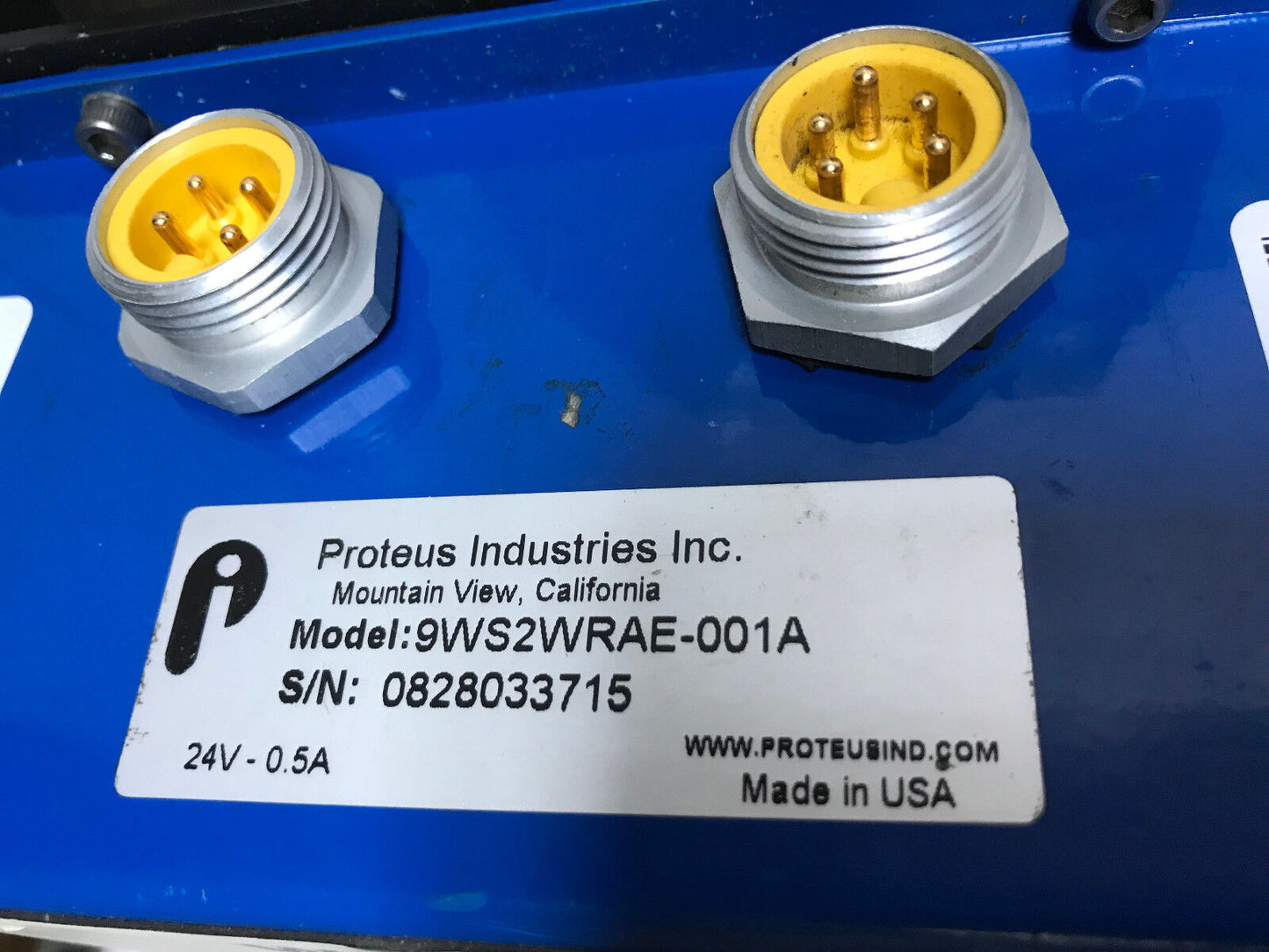 Proteus 9Ws2wrae-001A Weldsaver Flow Control Module, 3/4" Npt,Aj