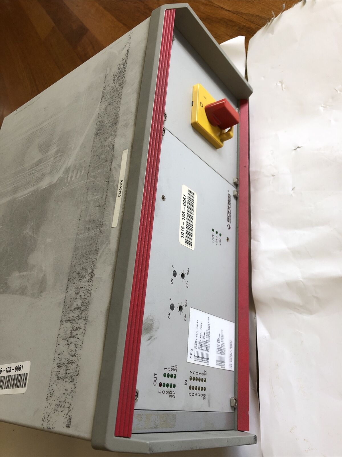 Borries Markier-Systeme Sys63te/Mr 810.0006,Borries 810.0006 Controller,Boxym,Aa