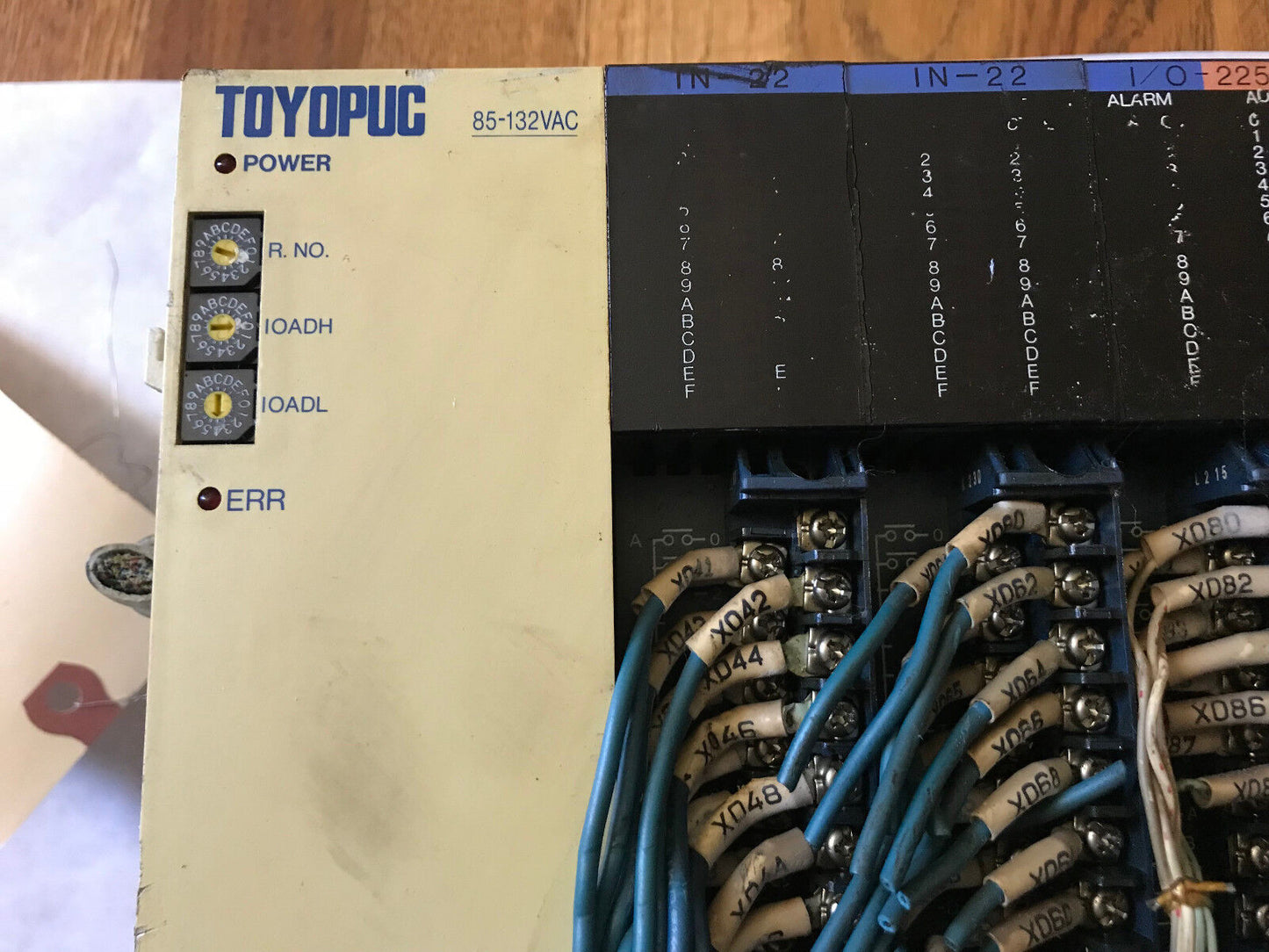 Toyoda Out-21,Tpk-2616,Tpr-2707 Toyopuc 6Slot Base,Psu,Tn-22,In-22,Out-25,Ea